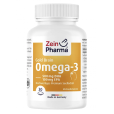 Omega-3 Gold smegenims. Maisto papildas (30kaps)